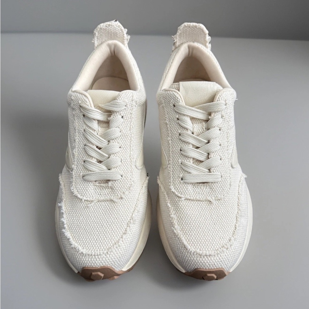 Dolce Vita Women's Sneakers Sz 7 Off-White Fabric